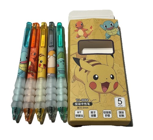 Pikachu gel pen set - gel,
