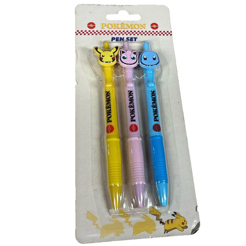 Pokémon pen set pikachu - 3,