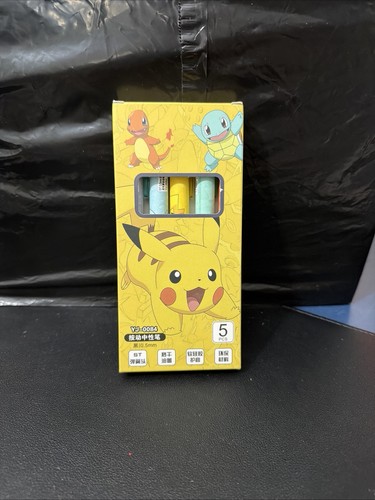 Pokemon penna gel set pcs - pokemon,