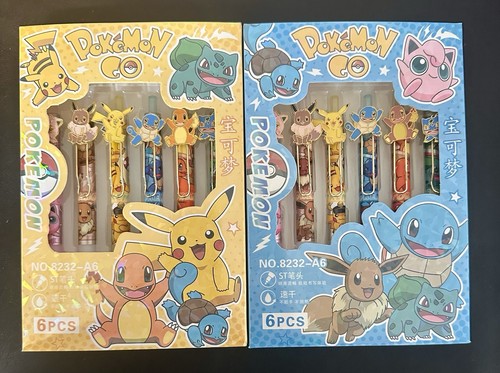 Pikachu gel pen - pikachu, set