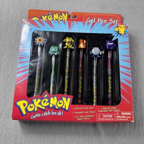 Set penne gel - gel, pokemon