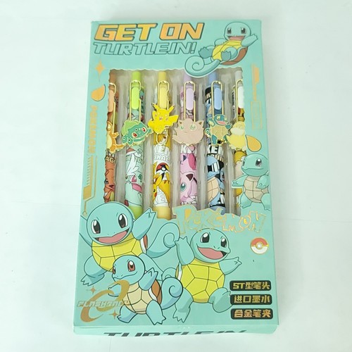 Squirtle gel pen set - squirtle,