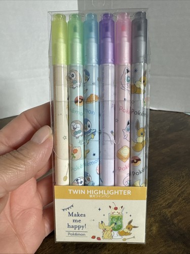 Pokemon evidenziatore pen set - evidenziatore,
